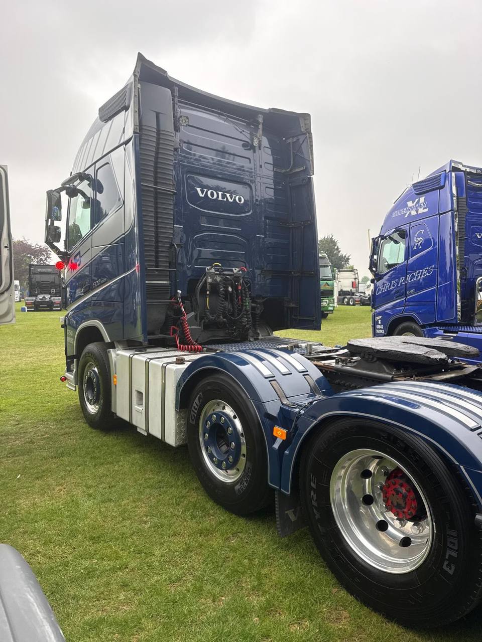 MJD lorry at show