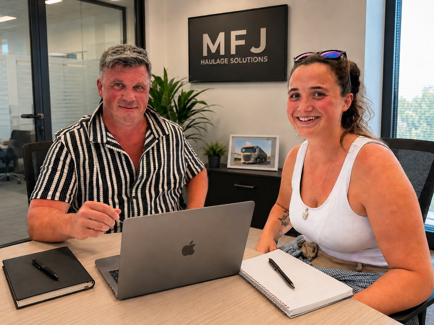 Marcus and Felicity Donovan — MJD Haulage Solutions